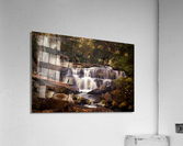 Water cascade on Deckers Creek near Masontown WV Acrylic Print