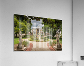Stormy weather Belmont Mansion in Nashville Tennessee Acrylic Print