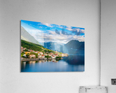 Town of Prcanj on the Bay of Kotor in Montenegro Acrylic Print