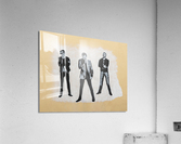 Wall painting of the pop group Muse  Impression acrylique