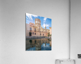 Reflection of Cathedral and Basilica Valencia Impression acrylique