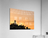 Coit tower at sunset in San Francisco Acrylic Print