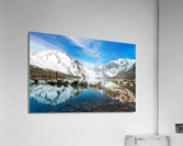 Reflections in Convict Lake in Sierra Nevadas Acrylic Print