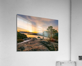 Emerald Bay on Lake Tahoe with snow Acrylic Print