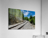 Old railway track at High Falls of Cheat Acrylic Print