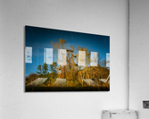 Ferris Wheel ride at abandoned funfair  Acrylic Print