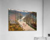 New River from Hawks Nest Overlook Acrylic Print