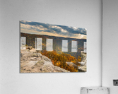 Raven Rock overlooks forest at Coopers Rock Acrylic Print