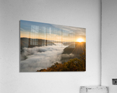 Grandview in New River Gorge Impression acrylique