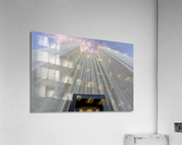 Mormon temple in Washington DC in late winter afternoon Acrylic Print