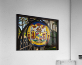 Painted seal at Kawaiahao church Impression acrylique