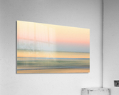 Sunrise over ocean with sideways pan Acrylic Print