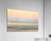 Sunrise over ocean with sideways pan Acrylic Print