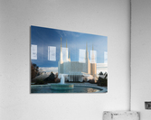 Mormon temple in Washington DC in late winter Acrylic Print