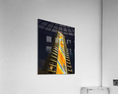 Newly restored tiling mural on Rainbow Tower Acrylic Print