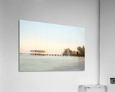 Pier of Hanalei on island of Kauai Acrylic Print