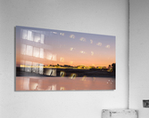 Old Bahrain Fort at Seef at sunset Acrylic Print