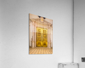 Gold doors Basilica of Mongomo in Equatorial Guinea Acrylic Print