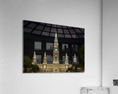  Rathaus building in Vienna Austria Impression acrylique