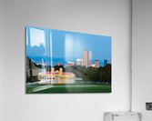 Skyline of Denver at dawn Acrylic Print