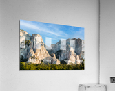 Chalk cliffs of Mt Princeton Colorado Acrylic Print