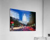 View down Pennsylvania Avenue DC at night Acrylic Print