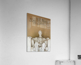 President Lincoln statue Impression acrylique