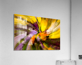 Flower blossoms in curling pattern Acrylic Print