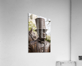 Detail of head of statue of President Lincoln Acrylic Print