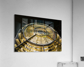 Detail of lighthouse lens at Lizard Light house in Cornwall Acrylic Print