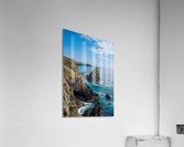View towards the Lizard from Kynance Cove in Cornwall Acrylic Print