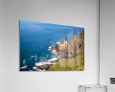 Long duration image of the ruins at Botallack tin mine Acrylic Print