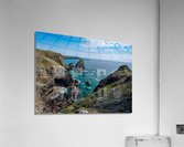 View towards the Lizard from Kynance Cove in Cornwall Acrylic Print