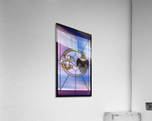 Stained glass window for the order of the Scottish Rite Acrylic Print