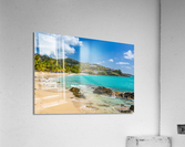 Frenchmans Bay beach scene on St Thomas USVI Acrylic Print