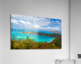 Panoramic view of Magens Bay Acrylic Print