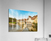Reflection of Schwabisch Hall Germany Impression acrylique
