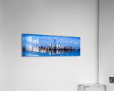 Panorama of Lower Manhattan at dusk Acrylic Print