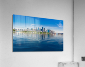 Dramatic panoramic photo Sydney harbor Impression acrylique
