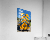 Diesel locomotive train engine Taiere Gorge line Acrylic Print