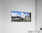 Whakarewarewa thermal geyser area Acrylic Print
