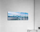 Cruise boat wake leaving Prince William Sound and Valdez Acrylic Print