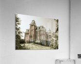 Sepia of Woodburn Hall at WVU in Morgantown Acrylic Print
