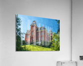 Impressionist view of Woodburn Hall in Morgantown Impression acrylique