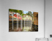 Famous Creek Street wharf in Ketchikan Alaska Acrylic Print