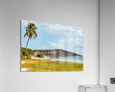 Florida Keys rail bridge and heritage trail Acrylic Print