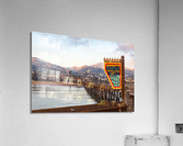 Sunset at dusk Ventura pier California Acrylic Print