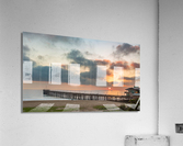 Sunset at dusk Ventura pier California Acrylic Print
