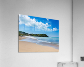 Friars bay on St Martin in Caribbean Acrylic Print