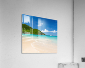 Glorious beach at Anse Marcel on St Martin Acrylic Print